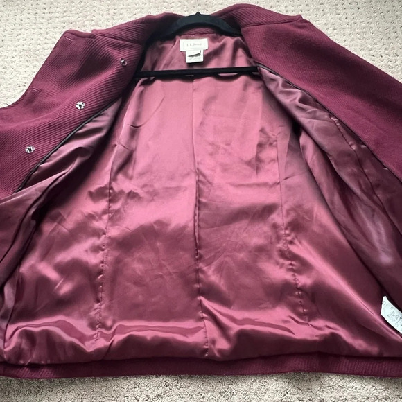 L.L.‎ BEAN Wool Blend Pea Coat - Picture 8 of 13
